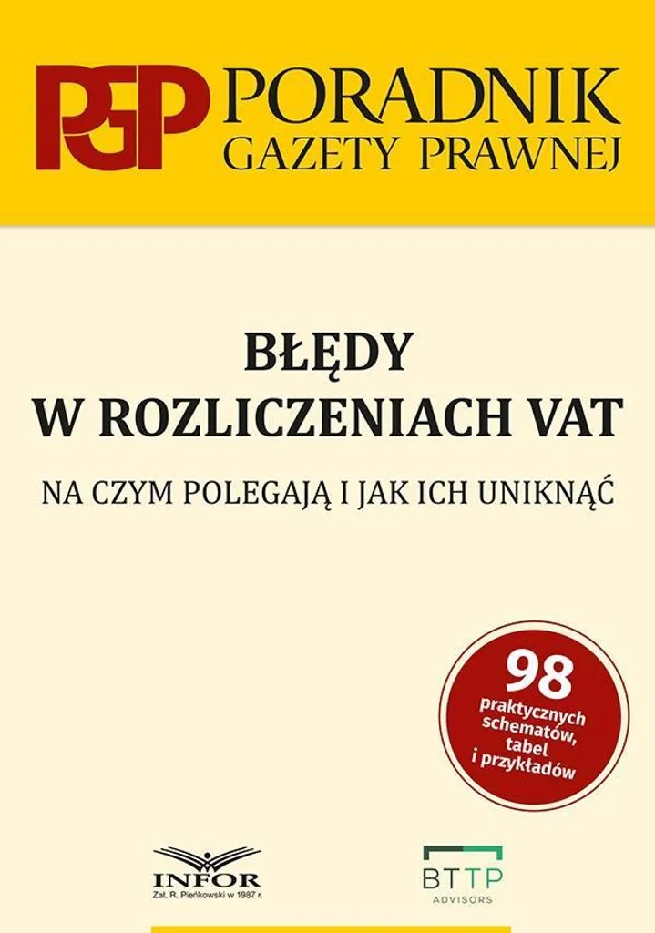 Livre Błędy w rozliczeniach VAT : Manuel Pratique sur la Fiscalité Polonaise