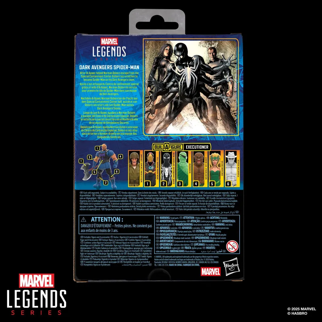 Spider-Man Dark Avengers Marvel Legends – Figurine Articulée de Qualité - 10