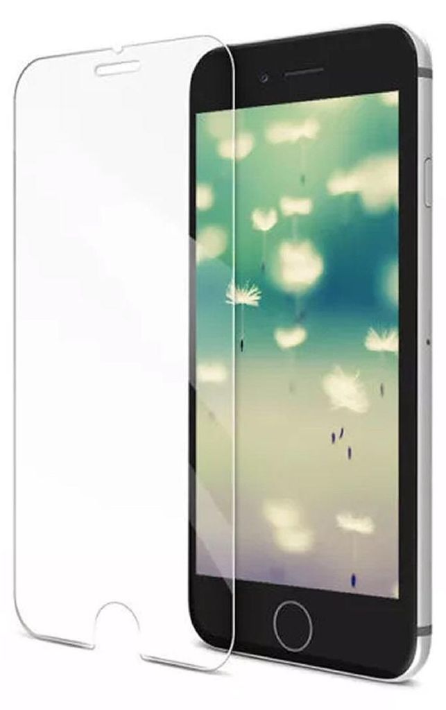 Displayschutzfolien für iPhone 6 6S 7 8 SE 2020 Doppelpack mit 2 x gehärtetem Glas