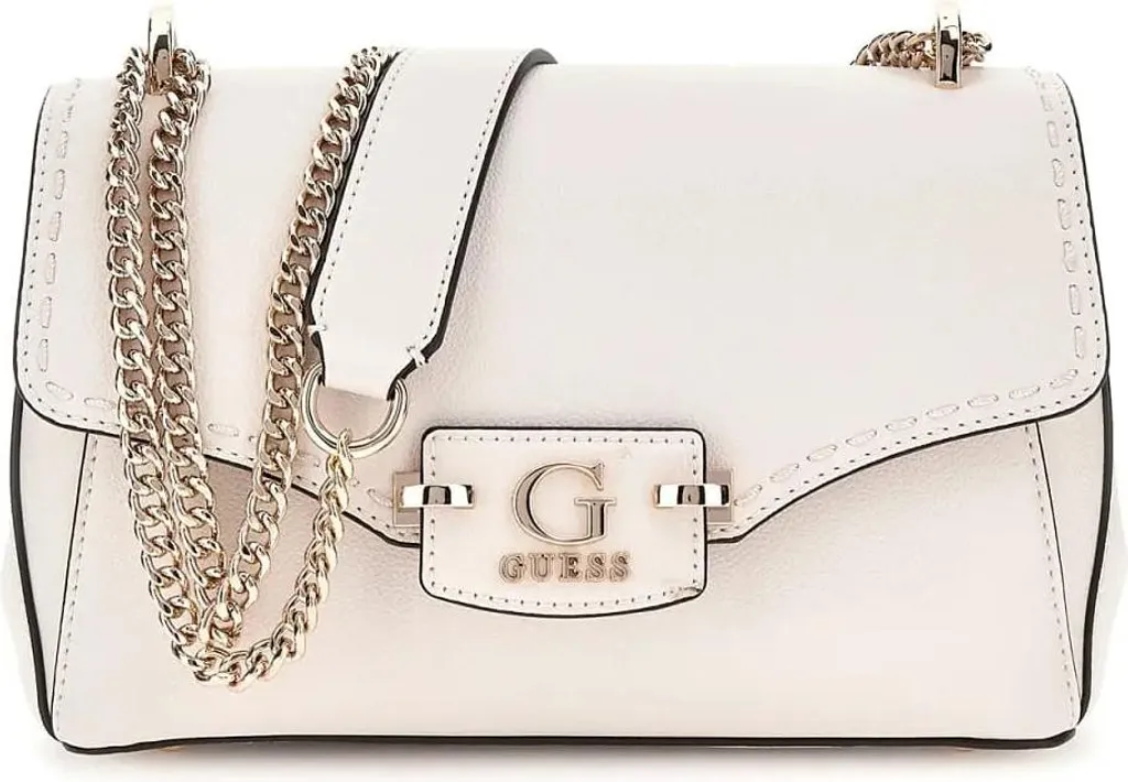 Guess Anadela 3-Comp BG963721: La Borsa da Lavoro Bianco Sporco Perfetta