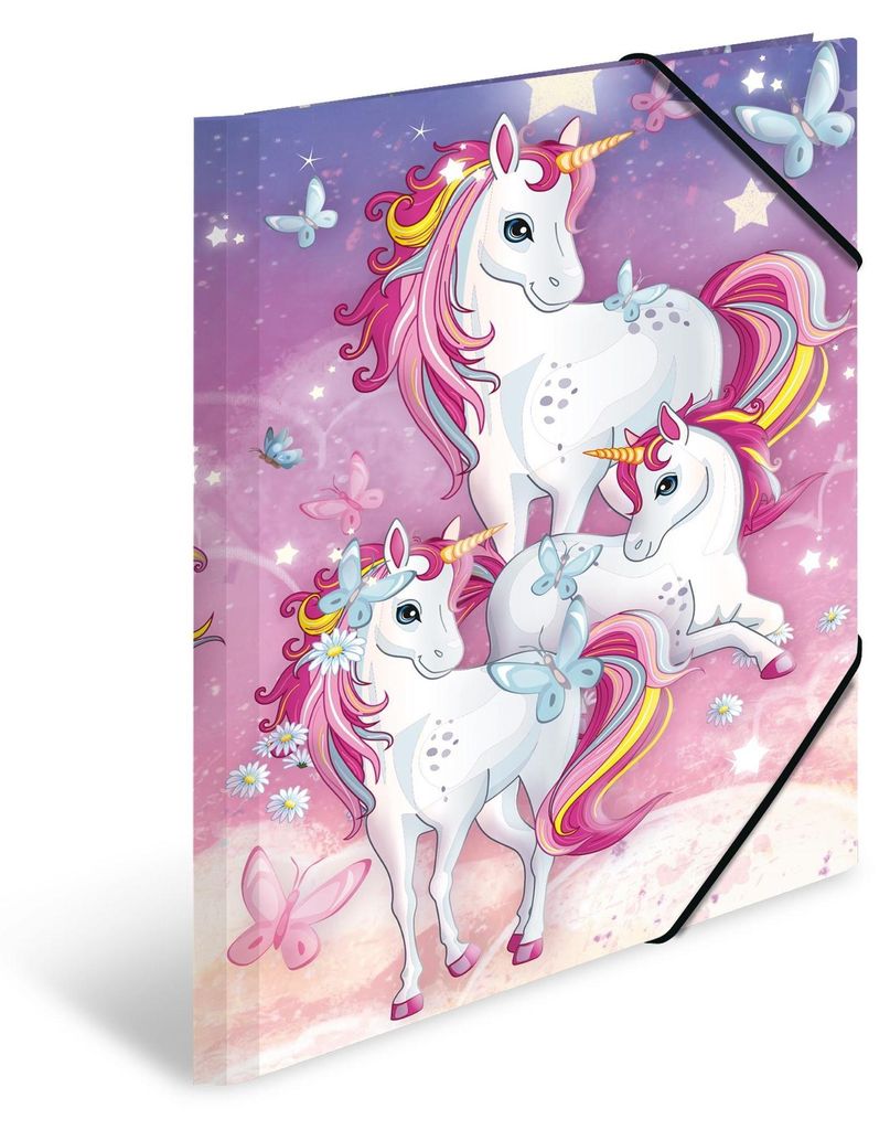 HERMA 19457 Chemise à rabats "Licorne" Carton DIN A3(S) Image du produit 