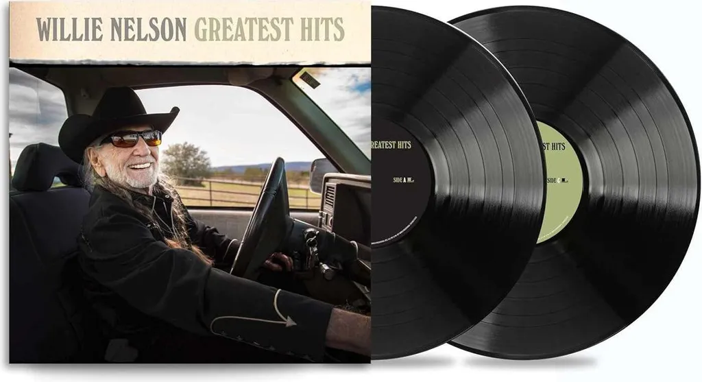 Willie Nelson Greatest Hits 2 LP Vinyle Collection Complète sans Manque - 2