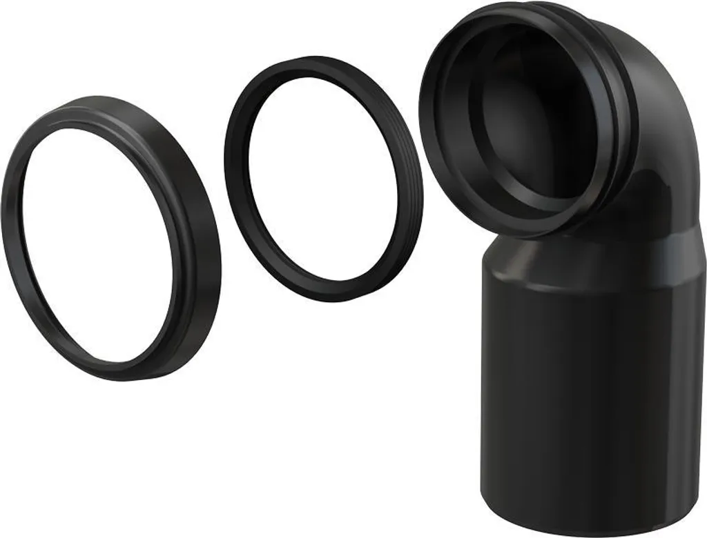 Raccord WC suspendu Alcadrain M906 DN90/110 pour évacuation sanitaire