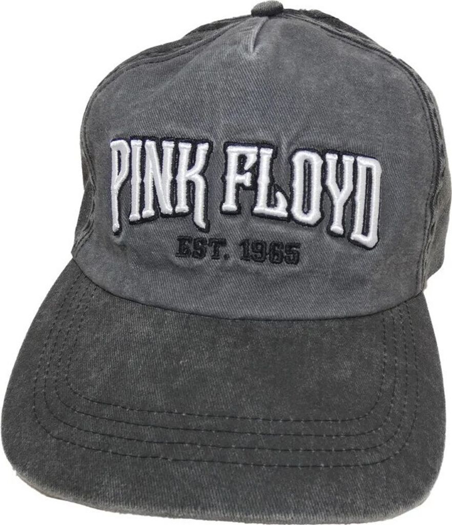 Pink Floyd - "Est 1965" Snapback Mütze für Herren/Damen Uni HE1896 (Einheitsgröße) (Schwarz)