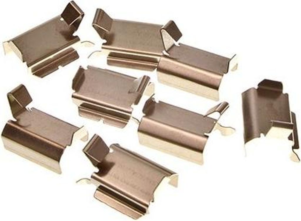 MAXGEAR 27-2487 Zubehörsatz Scheibenbremsbelag Hinten für FIAT Freemont (345) für CHRYSLER GRAND VOYAGER V (RT) für LANCIA Voyager (404)