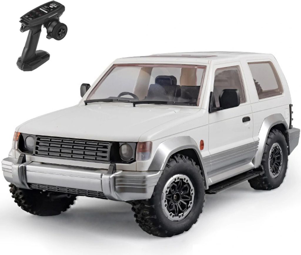 Ferngesteuertes Auto, 2,4 GHz 4WD Offroad-Rock-Crawler-Fahrzeug im Massstab 1:14, elektrisches Gelaendespielzeugauto fuer Kinder, Jugendliche und E...