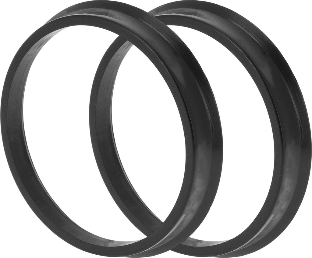 Auto Radnaben-Zentrierringe Räderzentrumswelle Stoßdämpfende Nabenringe aus strapazierfähigem Polycarbonat OD 70,6 mm bis ID 64,1 mm 2 Stück S...