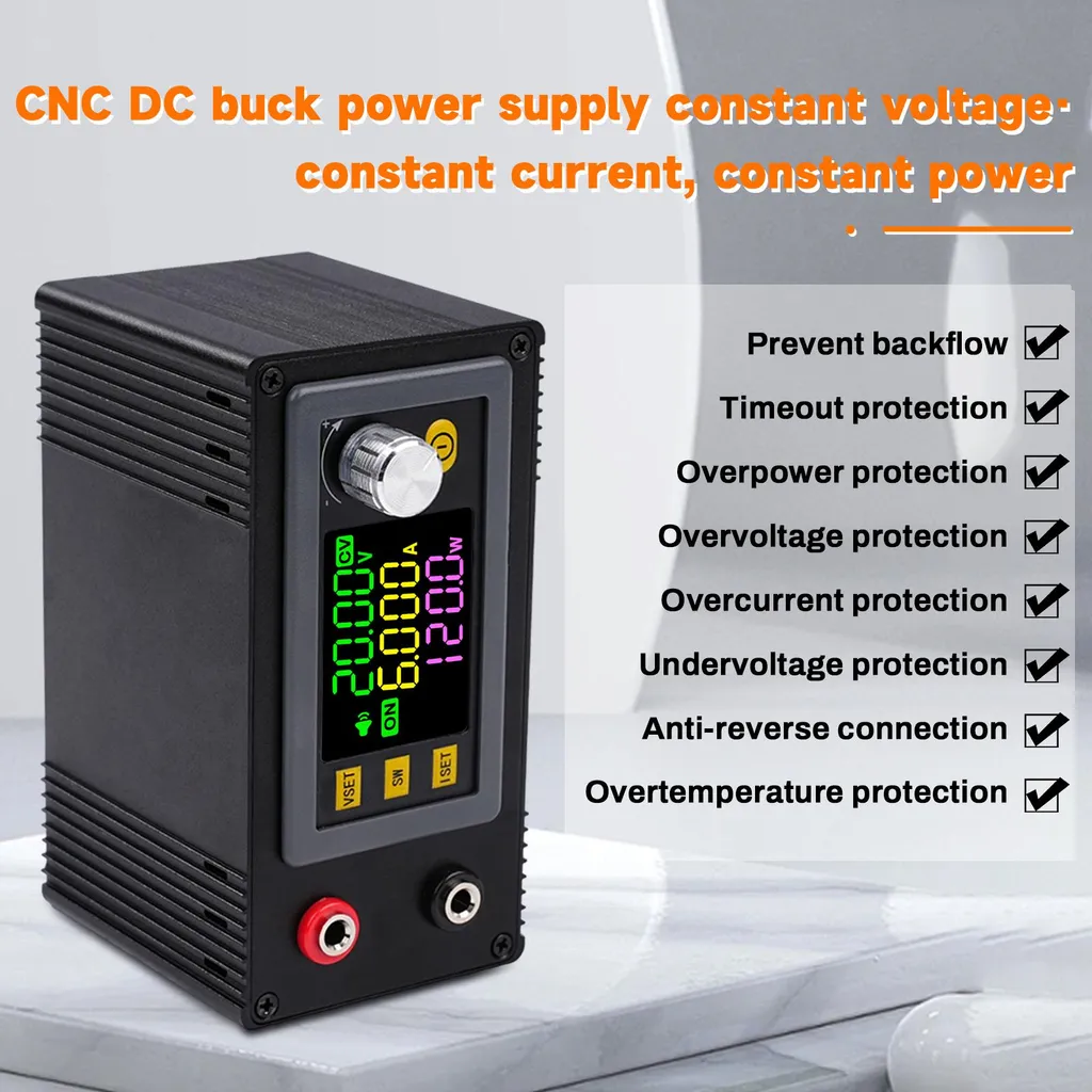 Bloc d'alimentation DC réglable SK60 : solution stable 36V 5A avec MPPT