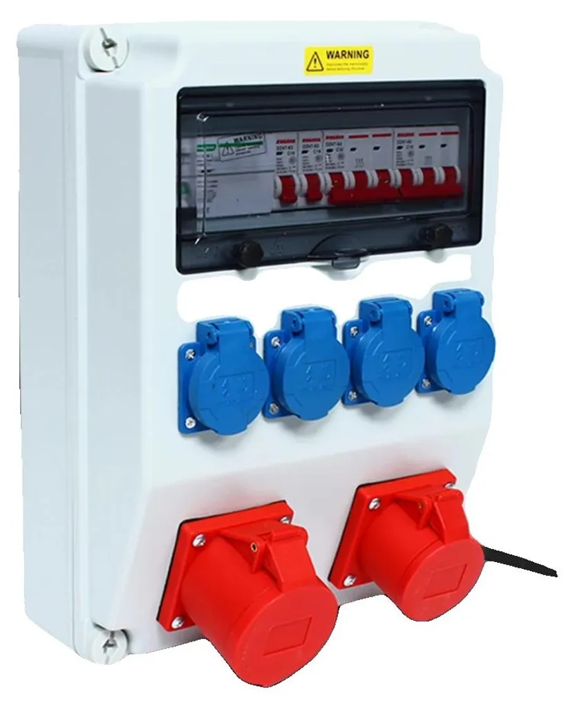 Boîtier de distribution électrique 16A et 32A étanche IP65 - Modèle BEX-4