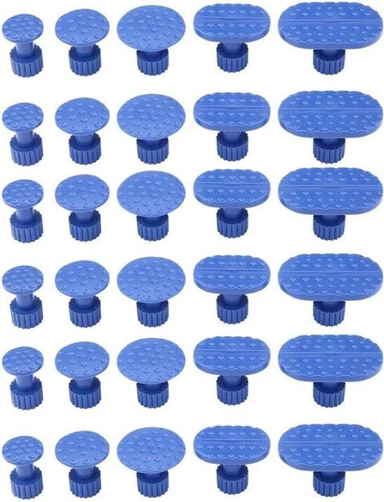 Kit de réparation carrosserie 30 pièces vert avec languettes adhésives