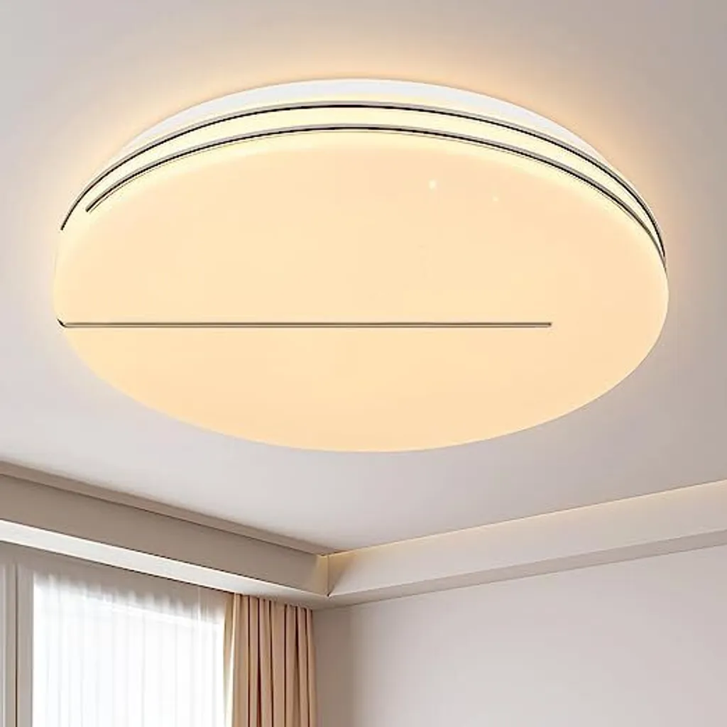 Plafoniera Cameretta Bambini Cielo Stellato ZMH LED 12W Luce Calda