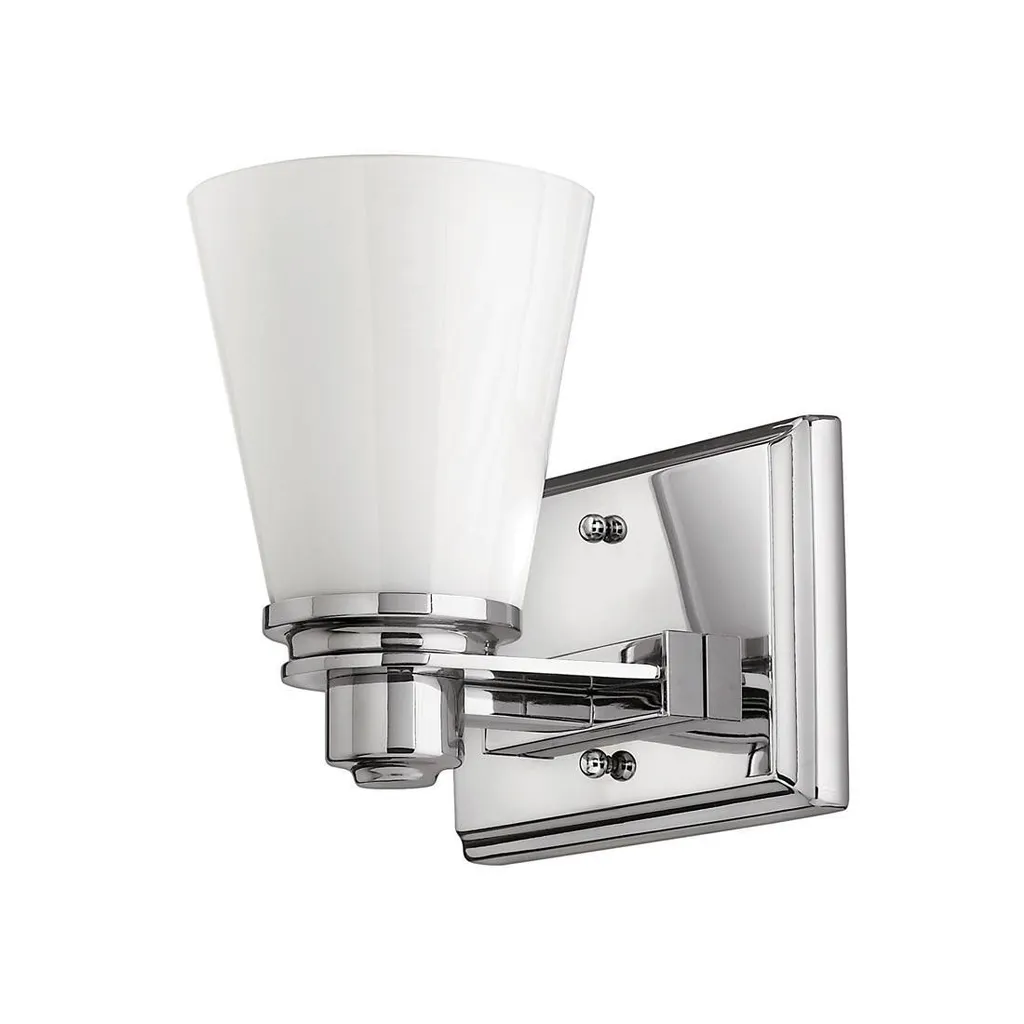 Lampe de miroir Avon chromée style contemporain Hinkley G9 3 Watts