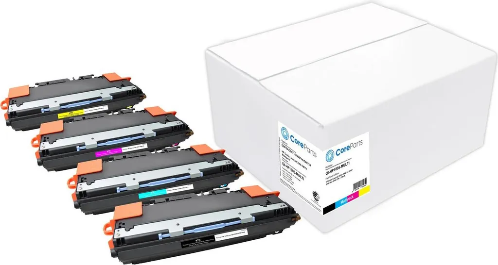 Toner Multipack HP 3500 CoreParts kit complet pour impression en entreprise