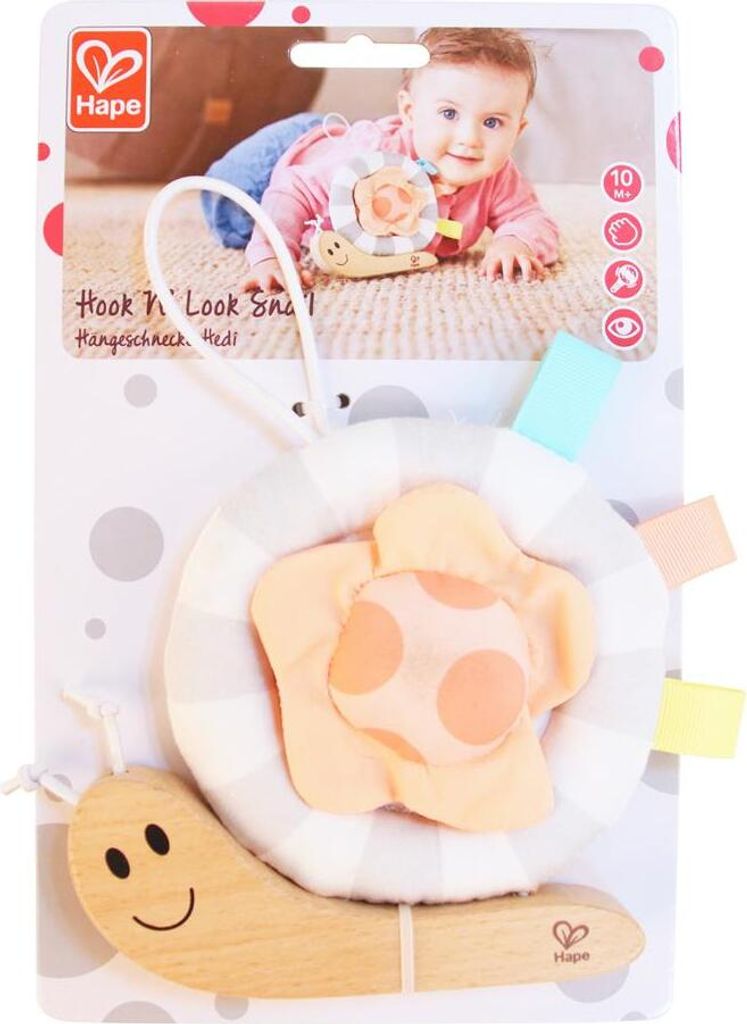 Hape Hook N' Look Schneckendisplay (10 Stck) Produktbild 