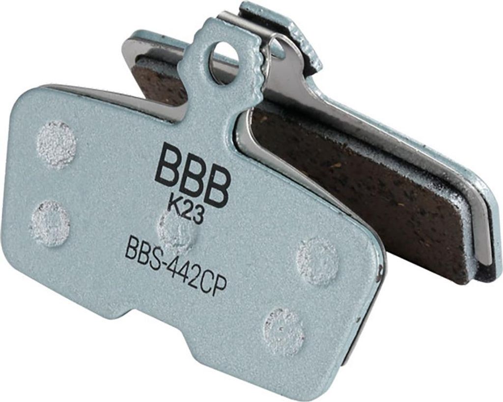 BBB Cycling DiscStop Coolfin Bremsbeläge Standardgröße blue - starke, leise B...