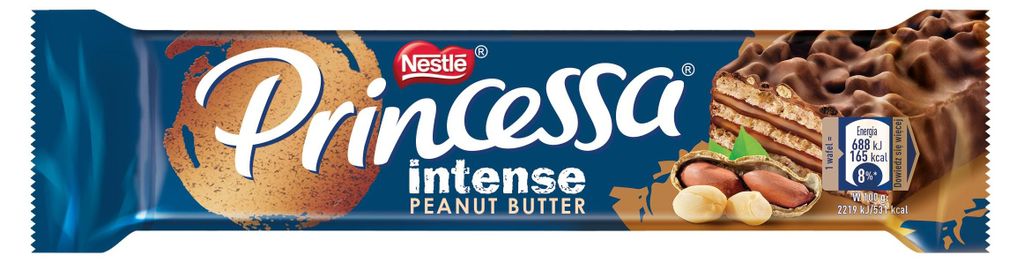 PRINCESSA Intense Peanut Butter 31g Zdjęcie produktu 