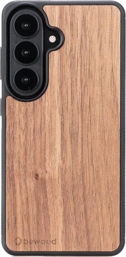 Holzhülle für Galaxy S26, Bewood Amerikanischer Nussbaum