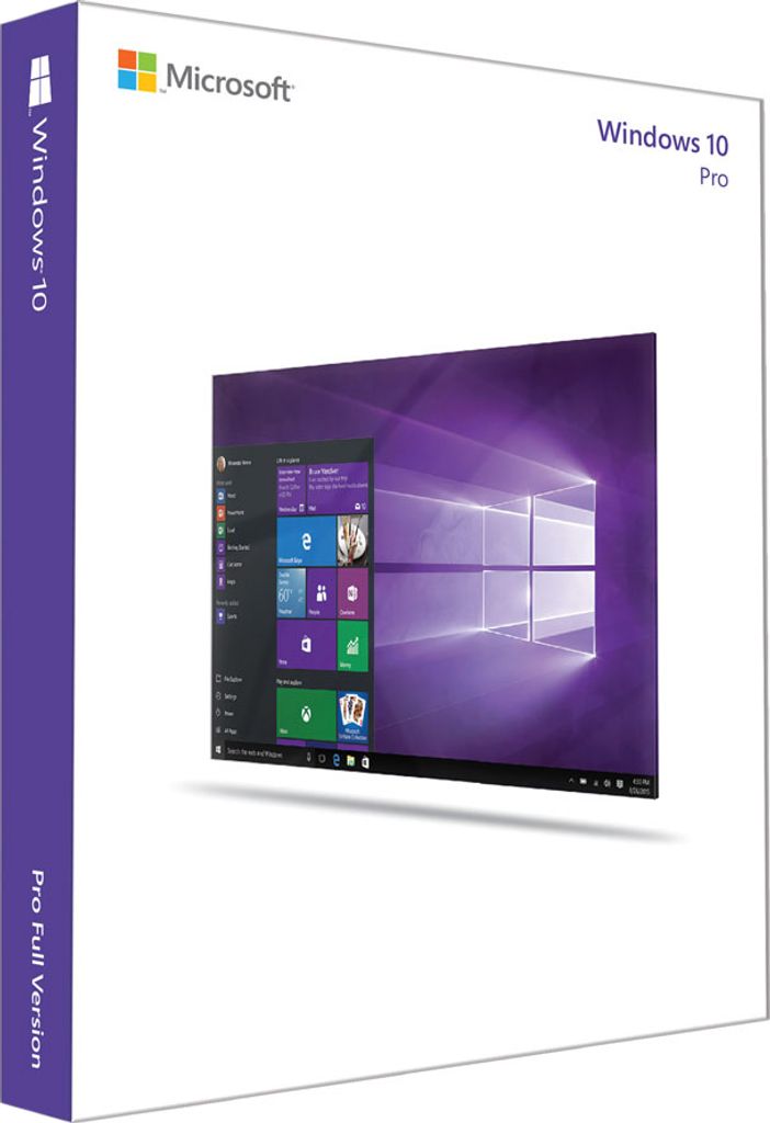 Microsoft Windows 10 Pro 64Bit OEM Vollversion - 1 Benutzer