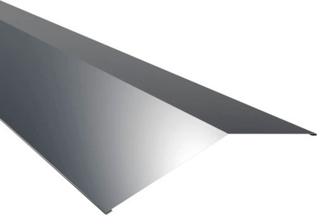 PRECIT Firstblech für Trapezblech anthrazitgrau RAL 7016 2000 mm x 250 mm x 250 mm x 0,63 mm
