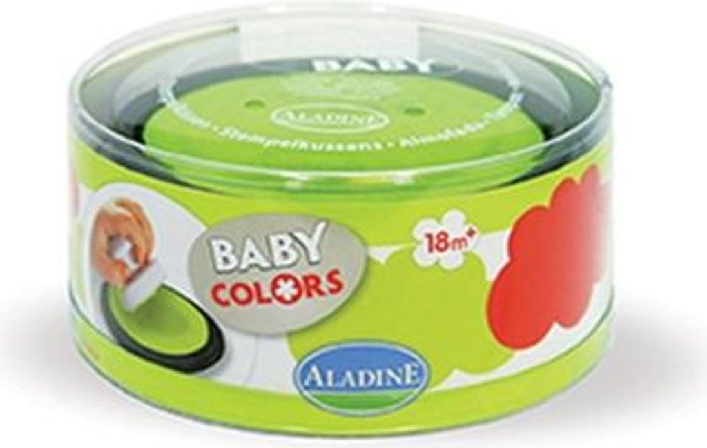 Aladine Stempelkissen rot/grün - Kinder Bastelzubehör