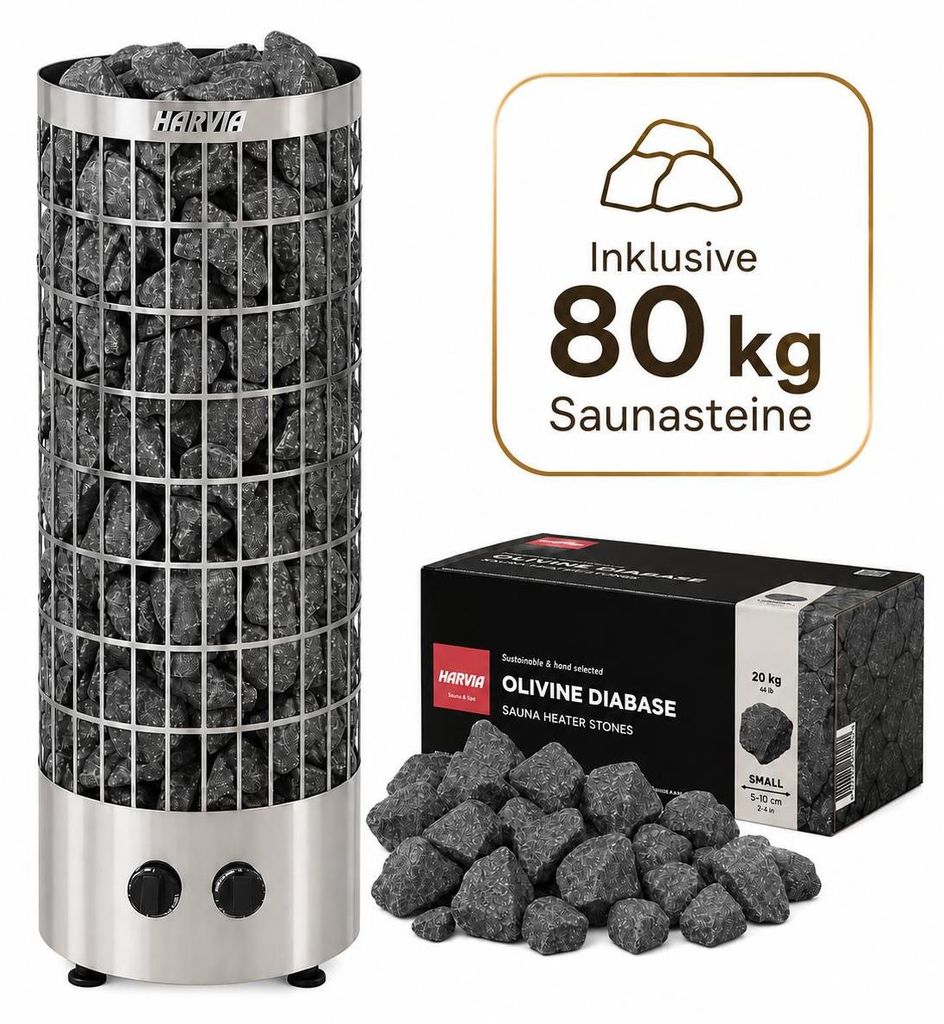 Piec do sauny Harvia Cilindro Pc70 6,8 Kw Z jednostką Zdjęcie produktu 