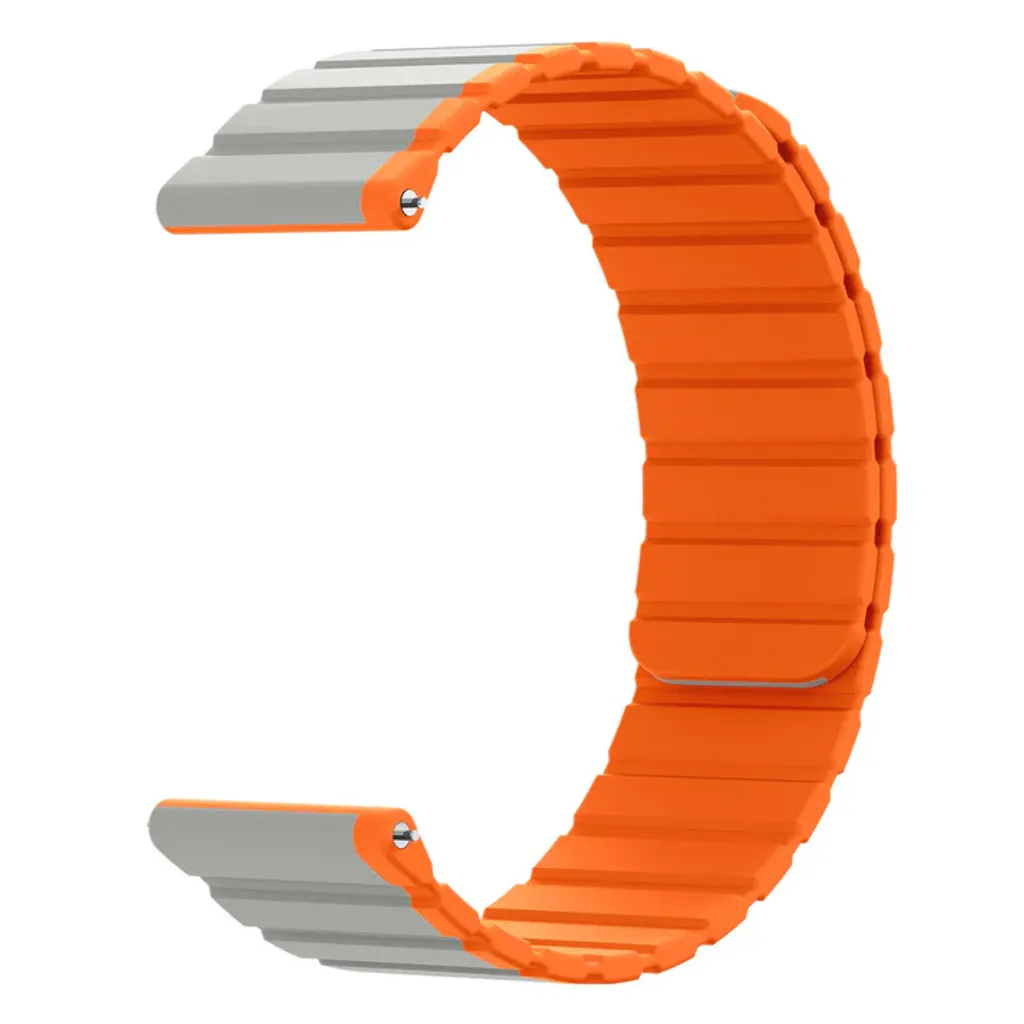 Cinturino Magnetico SYSTEM-S Arancione per Samsung Galaxy Watch 5 4 20mm