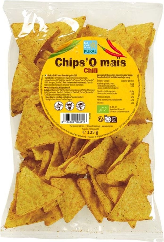 Chips'O maïs Family - Chili 125g Produktbild 