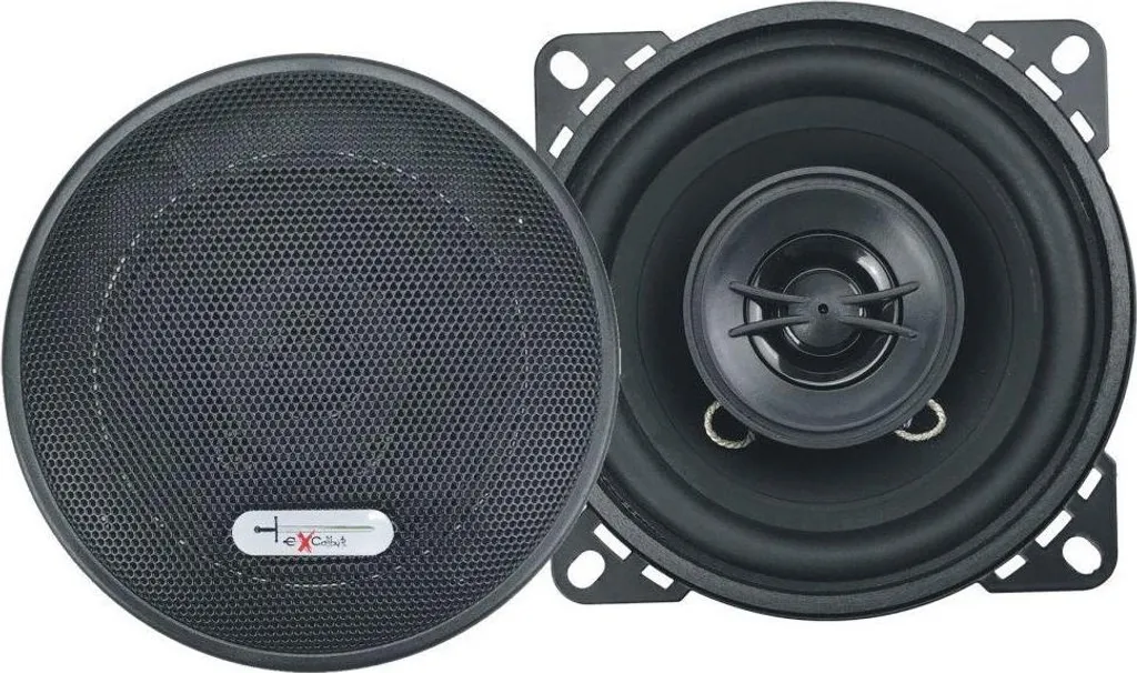 Excalibur X102 Haut-parleurs Coaxial 2 Voies 10cm pour Audio Voiture
