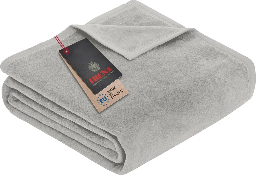 Ibena Porto Coperta Misto Cotone 100x150 cm | Termoregolatrice Baby