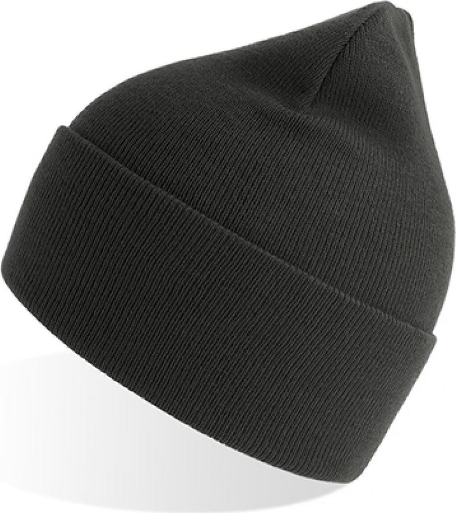 Atlantis PURE | Pure Beanie - Farbe: Dark Grey Melange - Größe: One Size