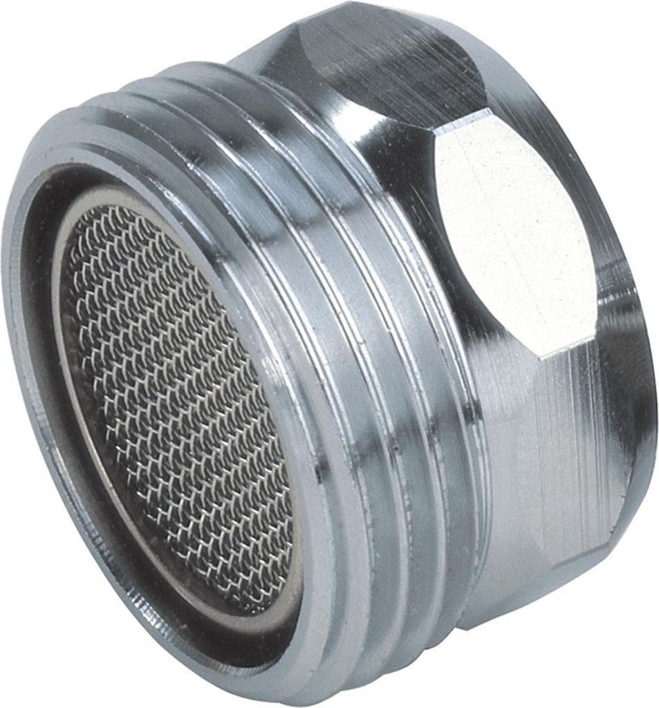 Perlstrahl-Gewindeadapter 2906-20 (silber, 26,5mm (G 3/4"), Produktbild 