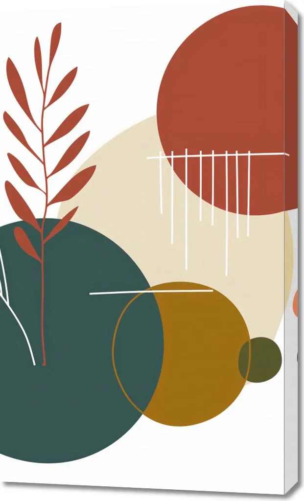 Décoration Murale Salon Rythme du Bruit 60x100 cm - Look Moderne
