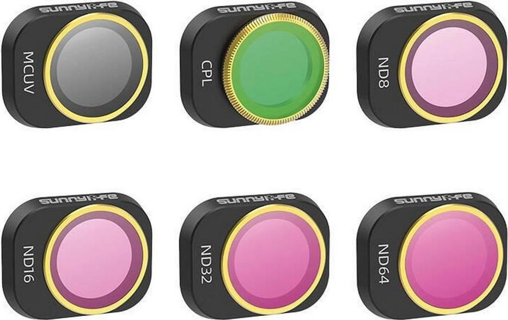 SunnyLife 6 Lens Filters MCUV, CPL, ND8/16/32/64 Sunnylife for DJI MINI 4 PRO