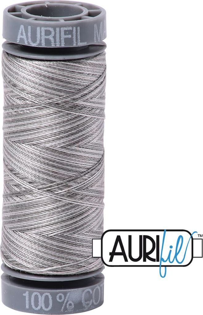AURIfil Nähgarn MK28WT 750m, 100% Baumwolle : 4670 Silver Fox AURIfil: 4670 Silver Fox