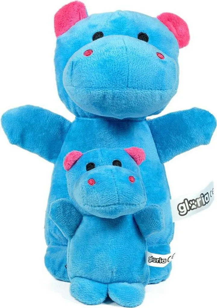 Gioco Ippopotamo Gloria Nomana per Cani | Peluche con Tasca e Suono