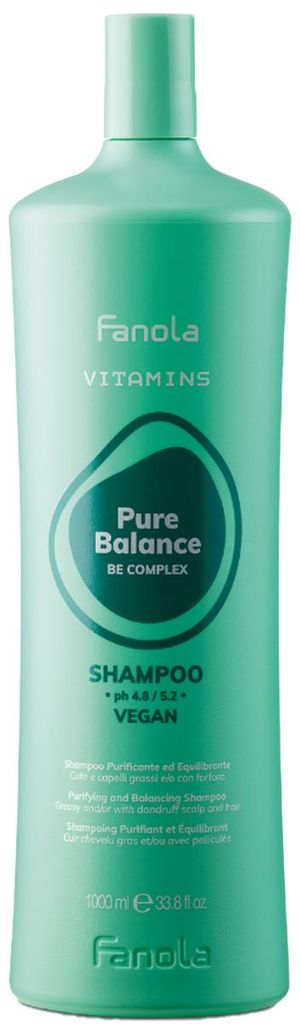 Fanola Vitamins Pure Balance Be Complex Shampoo 1000ml - Image du produit 