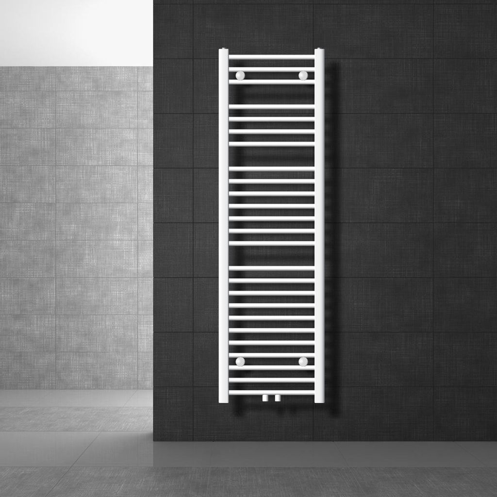 LuxeBath koupelnový radiátor Sahara, 400x1500 mm, bílý, Obrázek produktu 