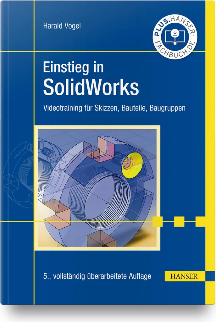 Livre Einstieg in SolidWorks pour Débutants en Conception Mécanique