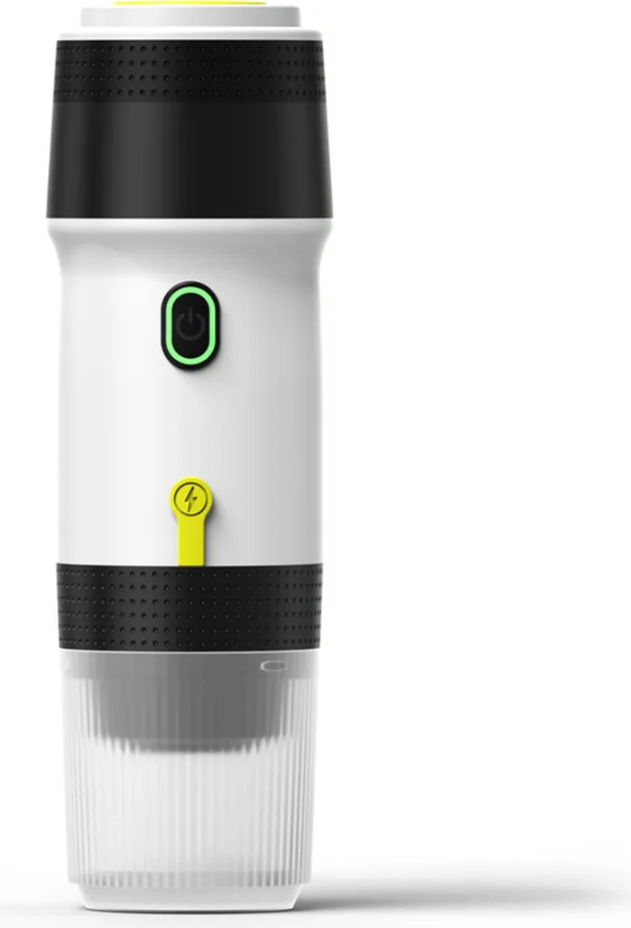 Tragbare Kaffeemaschine für Auto Haus Reisen 3 in 1 Cordless Elektrische Kaffeemaschine Arbeit mit Kapsel und gemahlener Kaffee Mini Cold Brew und Hei