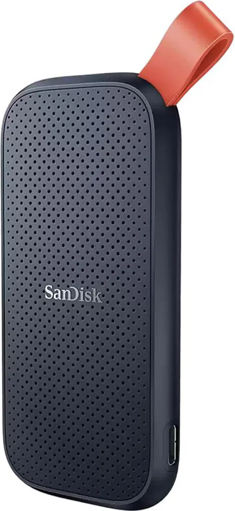 SanDisk Portable SSD 2TB SDSSDE30-2T00-G25 - Disque Externe USB 3.2