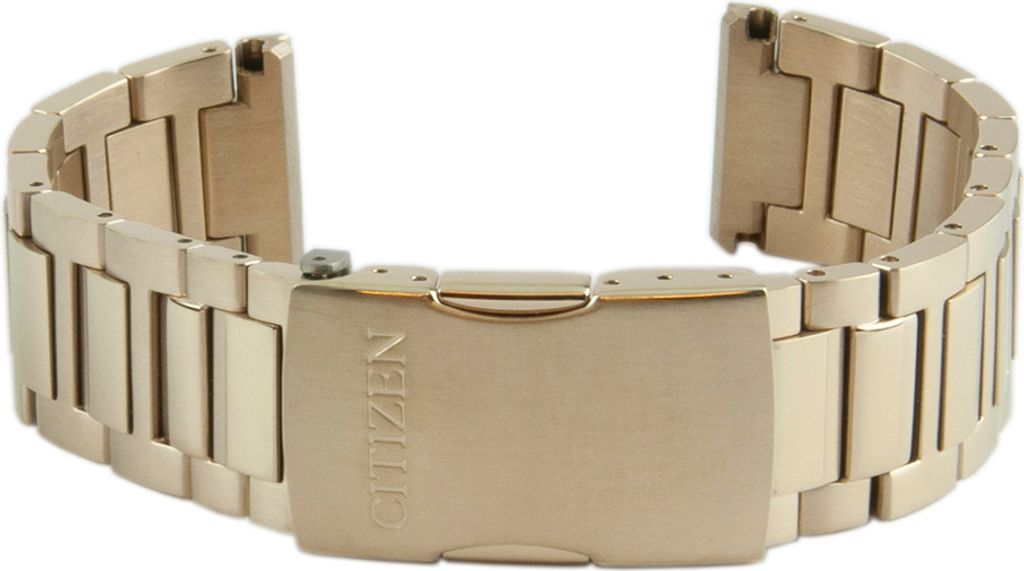 Citizen Chrono Uhrenarmband Edelstahl massiv rosegoldfarben CA4203-54E