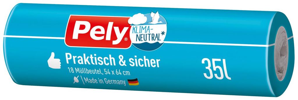 Worki na śmieci Pely Praktyczne i bezpieczne, neutralne dla Zdjęcie produktu 