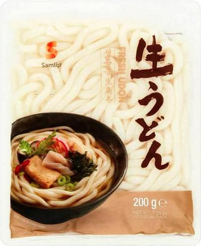 Samlip | Frische Udon-nudeln - 200g - Glutenhaltig - Produktbild 
