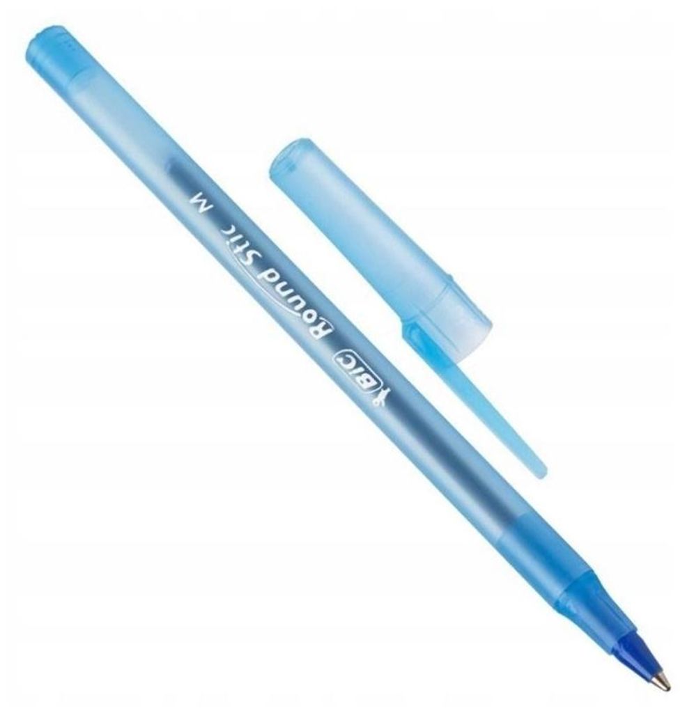 BIC Round Stic Blau Kugelschreiber Produktbild 