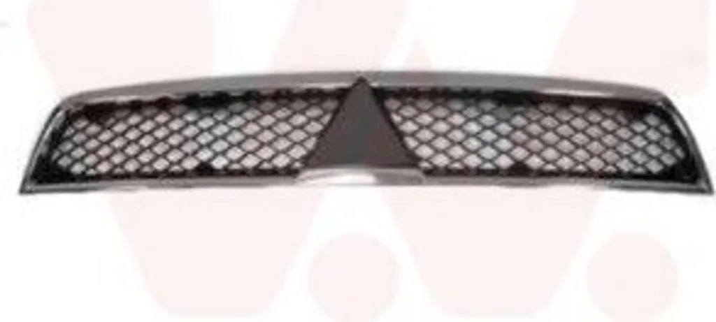 Calandre VAN WEZEL 3232514 pour MITSUBISHI Lancer VIII Chrome et Noir