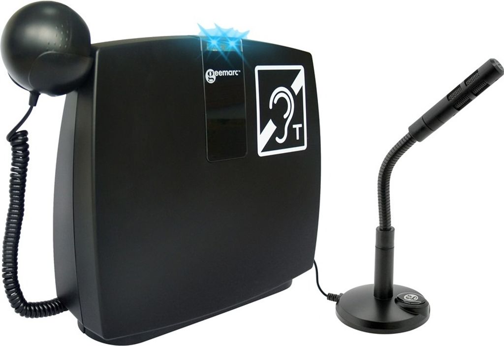 Geemarc LH102 tragbare Induktionsschleife (zB Serviceschalter) - mobiles Ringschleifensystem - Festinstallation möglich - Tonübertragung durch T-...