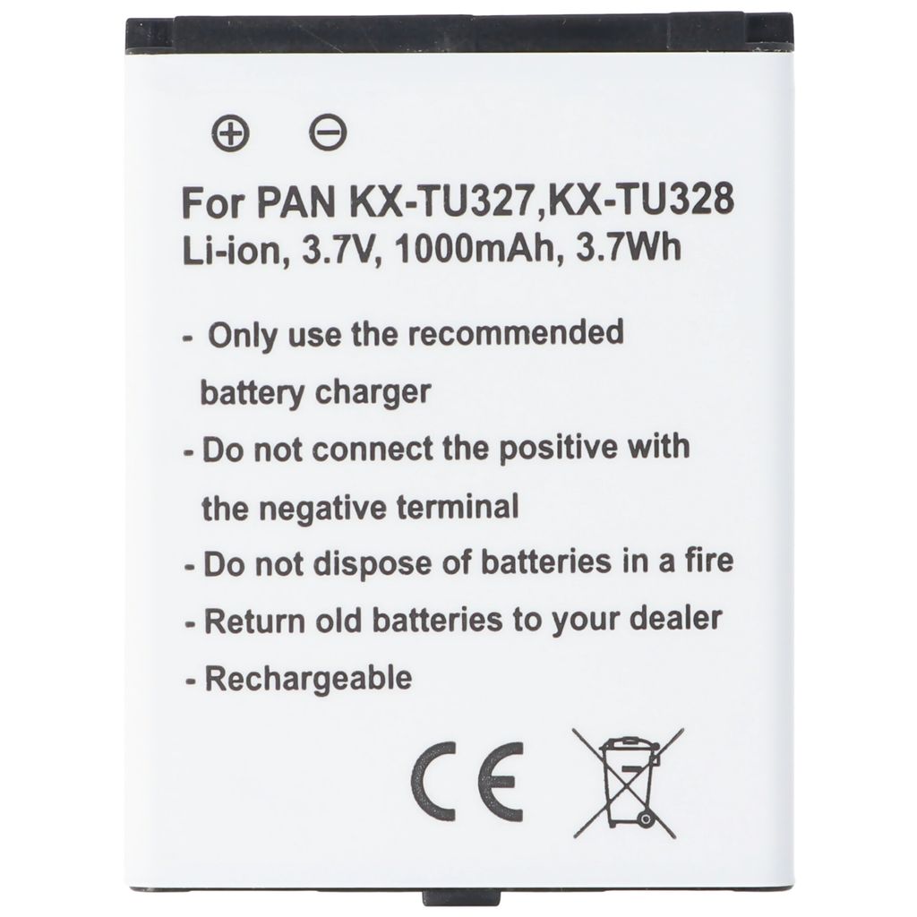 Nabíjacia batéria pre Panasonic KX-TU327, KX-TU328, Obrázok produktu 