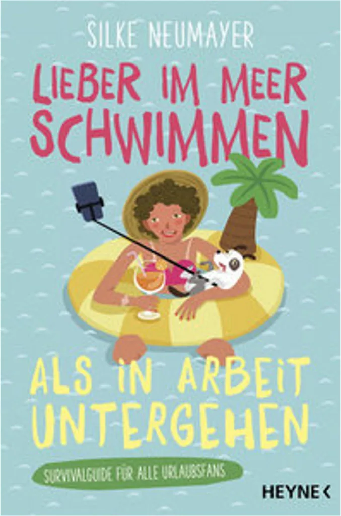 Affiche Déco Lieber im Meer schwimmen Poster Maritime Format A3 Premium