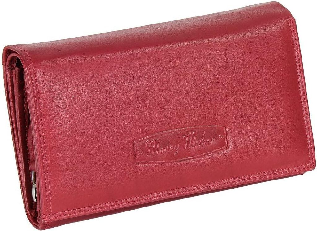RFID Damen Leder Geldbörse Portemonnaie mit Geschenkset, viele Kartenfächer, Münzfach mit Reißverschluss,Sicherheitsverschluss,inkl. Schlüssel...