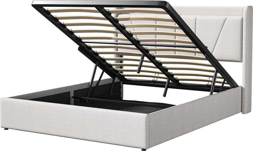 Fortuna Lai Polsterbett 140x200cm mit USB, Jugendbett Produktbild 7